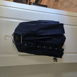 Steve & Barry's Black Lightweight Shirt Jacket